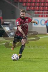 3. Liga - FC Ingolstadt 04 - Hallescher FC - Marc Stendera (10, FCI) Freistoß