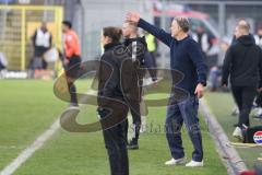 3. Liga - Saison 2025/26 - Waldhof Mannheim  -  FC Ingolstadt 04 - Geschäftsführer Sport und Kommunikation Dietmar Beiersdorfer (FC Ingolstadt 04) reklamiert  - XXXXX - Foto: Meyer Jürgen