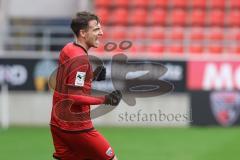 3. Liga; FC Ingolstadt 04 - TSV Havelse; Tor Jubel Treffer 2:1 Max Besuschkow (17, FCI)