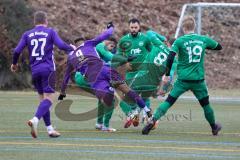 Testspiel - Fußball - SV Manching - VFR Neuburg/Donau  - Pedro da Silva Wiedl (#8 Manching) - Von Swionte Nico lila Neuburg - Foto: Jürgen Meyer
