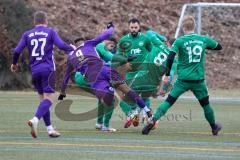 Testspiel - Fußball - SV Manching - VFR Neuburg/Donau  - Pedro da Silva Wiedl (#8 Manching) - Von Swionte Nico lila Neuburg - Foto: Jürgen Meyer