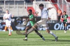 3. Liga; FC Ingolstadt 04 - Hannover 96 II; Elias Decker (3, FCI) Winter Jorden (11 H96)