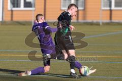 Freundschaftsspiel - Saison 2025/26- TSV Gaimersheim - VFR Neuburg - Quendrim Hoti (Nr.4 - TSV Gaimersheim) - Maximilian Christl lila Neuburg - Foto: Meyer Jürgen