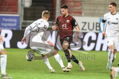 3. Liga; FC Ingolstadt 04 - Preußen Münster; Ryan Malone (16, FCI) Wegkamp Gerrit (25 PM)