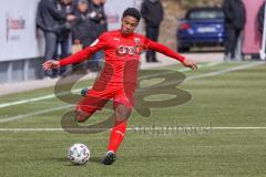A - Junioren Bundesliga Süd/Südwest -  Saison 2021/2022 - FC Ingolstadt 04 - Eintracht Frankfurt - Udogu David (#3 FCI) - Foto: Meyer Jürgen