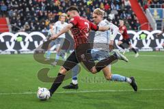 3. Liga; FC Ingolstadt 04 - TSV 1860 München; Dominik Franke (3 FCI) Wörl Marius (38 TSV)