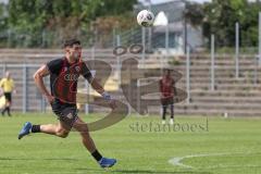 *** Bayernliga Nord - Saison 2025/26 - FC Ingolstadt 04 II - ATSV Erlangen - Ognjen Draculic (Nr.9 - FC Ingolstadt II) - XXXXX - Foto: Meyer Jürgen