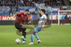 3. Liga; FC Ingolstadt 04 - TSV 1860 München; Zweikampf Kampf um den Ball Pascal Testroet (37, FCI) Steinhart Phillipp (36 TSV)