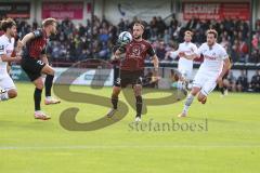 3.Liga - Saison 2023/2024 - SC Verl - FC Ingolstadt 04 - David Kopacz (Nr.29 - FCI) -Yannick Deichmann (Nr.20 - FCI) -   - Foto: Meyer Jürgen