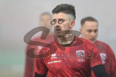 3. Liga; SSV Jahn Regensburg - FC Ingolstadt 04; vor dem Spiel Linus Rosenlöcher (19, FCI)