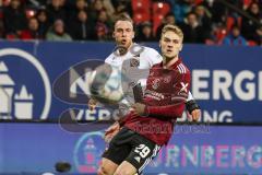 2.BL; 1. FC Nürnberg - FC Ingolstadt 04; Patrick Schmidt (32, FCI) Schuß, Handwerker Tim (29 , 1.FCN)