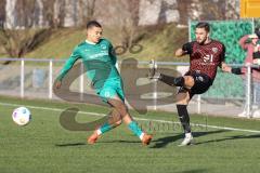 3. Liga; Testspiel; SpVgg Greuther Fürth - FC Ingolstadt 04 - Pascal Testroet (37, FCI) Dietz Maximilian (33 SpVgg)