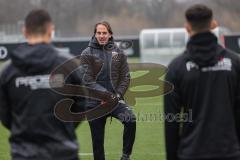 3. Liga; FC Ingolstadt 04 - Trainingsauftakt Winterpause; Teambesprechung Cheftrainer Rüdiger Rehm (FCI)