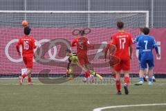 A-Junioren - Bundesliga Süd FC Ingolstadt 04 - TSG 1899 Hoffenheim -  Der 0:1 Führungstreffer durch Hoffenheim - Torwart Enrique Bösl (Nr.22 - FCI A-Junioren) - Foto: Meyer Jürgen