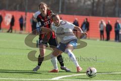 2. Bundesliga Frauen - Saison 2024/25 - FC Ingolstadt 04 Frauen - SC Sand - Stefanie Reischmann (Nr.24 - FCI Frauen) - Griß Tabea weiss Sand - Foto: Meyer Jürgen