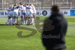 3. Liga; Borussia Dortmund II - FC Ingolstadt 04; Teambesprechung vor dem Spiel