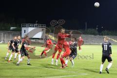 Bayernliga Süd - Saison 2022/2023 - FC Ingolstadt 04 -  VFB Hallbergmoos - Simon Kampmann rot FCI - Foto: Meyer Jürgen