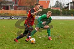 BZL - Oberbayern Nord - SV Manching - SV Kasing -  Johann Rybalko (#3 Manching) - Müller Nikita rot Kasing - Foto: Jürgen Meyer