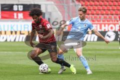 3. Liga - FC Ingolstadt 04 - TSV 1860 München - Francisco Da Silva Caiuby (13, FCI) Erik Tallig (8, 1860)