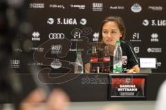 3. Liga - Saison 2024/25 - Pressekonferenz - FC Ingolstadt 04 -  - Cheftrainerin Sabrina Wittmann (FCI) - XXXXX - Foto: Meyer Jürgen