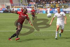 3.Liga - Saison 2022/2023 - FC Ingolstadt 04 -  1. FC Saarbrücken - Moussa Doumbouya (Nr.27 - FCI) - Foto: Meyer Jürgen