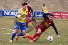 Bezirksliga - SV Kasing - SV Dornach - Jan Witek rot Kasing - Maximilian Leidecker #5 Dornach - Foto: Jürgen Meyer