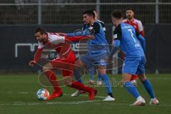 2.BL; Testspiel; FC Ingolstadt 04 - Würzburger Kickers; Nassim Boujellab (8, FCI) Dennis Eckert Ayensa (7, FCI)