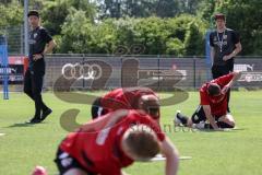 2. Bundesliga - FC Ingolstadt 04 - Trainingsauftakt mit neuem Trainerteam - Cheftrainer Roberto Pätzold (FCI) und Co-Trainer Thomas Karg (FCI)