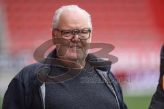 3. Liga; FC Ingolstadt 04 - FC Viktoria Köln; SchanzenGeber-Spieltag, Vorsitzender des Vorstandes Peter Jackwerth (FCI)