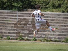 Bayernliga Nord - Saison 2026/27 - FC Ingolstadt 04 II - Jahn Regensburg II -  Der 1:0 Führungstreffer durch - Maximilian Wagner (Nr.20 - FCI II) - jubel - XXXXX - Foto: Meyer Jürgen