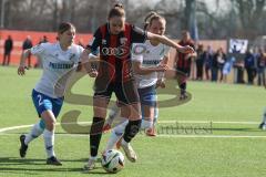 2. Bundesliga Frauen - Saison 2024/25 - FC Ingolstadt 04 Frauen - SC Sand - Nadja Burkhard (Nr.7 - FCI Frauen) - Griß Tabea weiss Sand - Foto: Meyer Jürgen