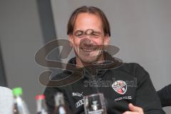 3.Liga - Saison 2022/2023 - FC Ingolstadt 04 -  - Fantreffen im Sporttreff - Cheftrainer Rüdiger Rehm (FCI) - Foto: Markus Banai