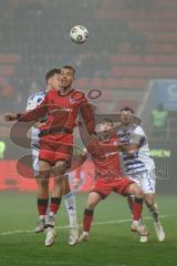 3. Liga; FC Ingolstadt 04 - MSV Duisburg; Ecke Marcel Costly (22, FCI) Fleckstein Tobias (5 MSV) Max Besuschkow (17, FCI)