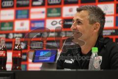 3.Liga - Saison 2022/2023 - FC Ingolstadt 04 -  - Pressekonferenz - Cheftrainer Michael Köllner (FCI)-  - Foto: Meyer Jürgen