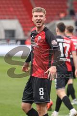 3. Liga; FC Ingolstadt 04 - FC Viktoria Köln; Freistoß Benjamin Kanuric (8, FCI) Tor Jubel Treffer 3:0