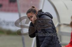 2023_10_21 - Saison 2023/24 - A-Junioren - FC Ingolstadt 04 - TSG 1899 Hoffenheim - Sabrina Wittmann Trainer FCI -  vor dem Spiel -  - Foto: Meyer Jürgen
