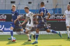 2.BL; Karlsruher SC - FC Ingolstadt 04; Florian Pick (26 FCI) Breithaupt Tim (38 KSC) van Rhijn Ricardo (4 KSC)