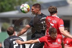 Bezirksliga - Saison 2024/25- TSV Gaimersheim - FC Fatih Ingolstadt - Nico von Swiontek Brzezinski (Nr.17 - TSV Gaimersheim) - Dardan Berisha rot Fatih - Foto: Meyer Jürgen