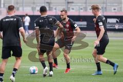 3. Liga; FC Ingolstadt 04 - Trainingsauftakt, Neuzugang David Kopacz (29, FCI) Justin Butler (31, FCI) Maximilian Neuberger (38, FCI) Max Dittgen (10, FCI)