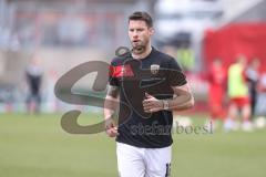 3. Liga; Rot-Weiss Essen - FC Ingolstadt 04; vor dem Spiel Ryan Malone (16, FCI)