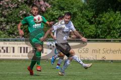 Kreisliga - TSV Baar Ebenhausen - TSV Gaimersheim - Christopher Geyer weiss Ebenhausen - Nicolea Nechita grün Gaimersheim - Foto: Jürgen Meyer