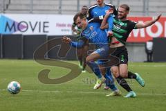 2.BL; Testspiel; FC Ingolstadt 04 - SpVgg Greuther Fürth; Angriff, Zweikampf Kampf um den Ball Dennis Eckert Ayensa (7, FCI)Asta Simon (2 Fürth) Filip Bilbija (35, FCI)