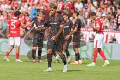 3. Liga - Saison 2025/26 - Energie Cottbus - FC Ingolstadt 04  - Yann Sturm (Nr.7 - FC Ingolstadt 04) - Das Spiel ist aus - XXXXX - Foto: Meyer Jürgen