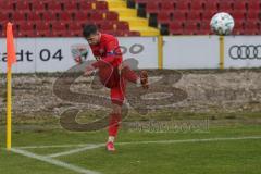 Bayernliga Süd - Saison 2021/2022 - FC Ingolstadt 04 II - TSV 1860 München II - Senger Michael (#21 FCI) beim Eckball - Foto: Meyer Jürgen