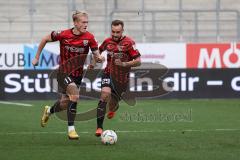 3. Liga; FC Ingolstadt 04 - Borussia Dortmund II; Tobias Bech (11, FCI) David Kopacz (29, FCI)