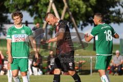 Testspiel - 2. Bundesliga - VfB Eichstätt - FC Ingolstadt 04 - Tor Jubel Stefan Kutschke (30, FCI) Florian Lamprecht (Nr.23 - VfB)