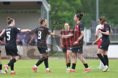 2. Bundesliga Frauen - Saison 2024/25 - FC Ingolstadt 04 Frauen - FSV Gütersloh - Der 1:1 Ausgleichtreffer durch Emma Kusch (Nr.9 - FCI Frauen) - jubel - XXXXX - Foto: Meyer Jürgen