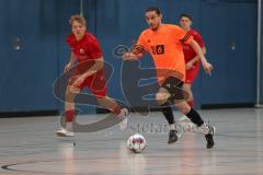 Hallenturnier MTV Ingolstadt - Saison 2025/26 - SV Zuchering - SV Kasing - - Emre Erbas orange Kasing - Foto: Meyer Jürgen