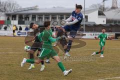 Bezirksliga - Saison 2024/25- TSV Gaimersheim - VFB Eichstätt II - Marlon Rozh Torwart Eichstätt - Nico von Swiontek Brzezinski (Nr.17 - TSV Gaimersheim) - Foto: Meyer Jürgen