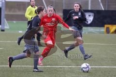 Bayernliga - Frauen - Saison 2022/2023 - FC Ingolstadt 04 II - TSV Schwaben Augsburg - Annika Siebenhüter rot FCI - Foto: Meyer Jürgen